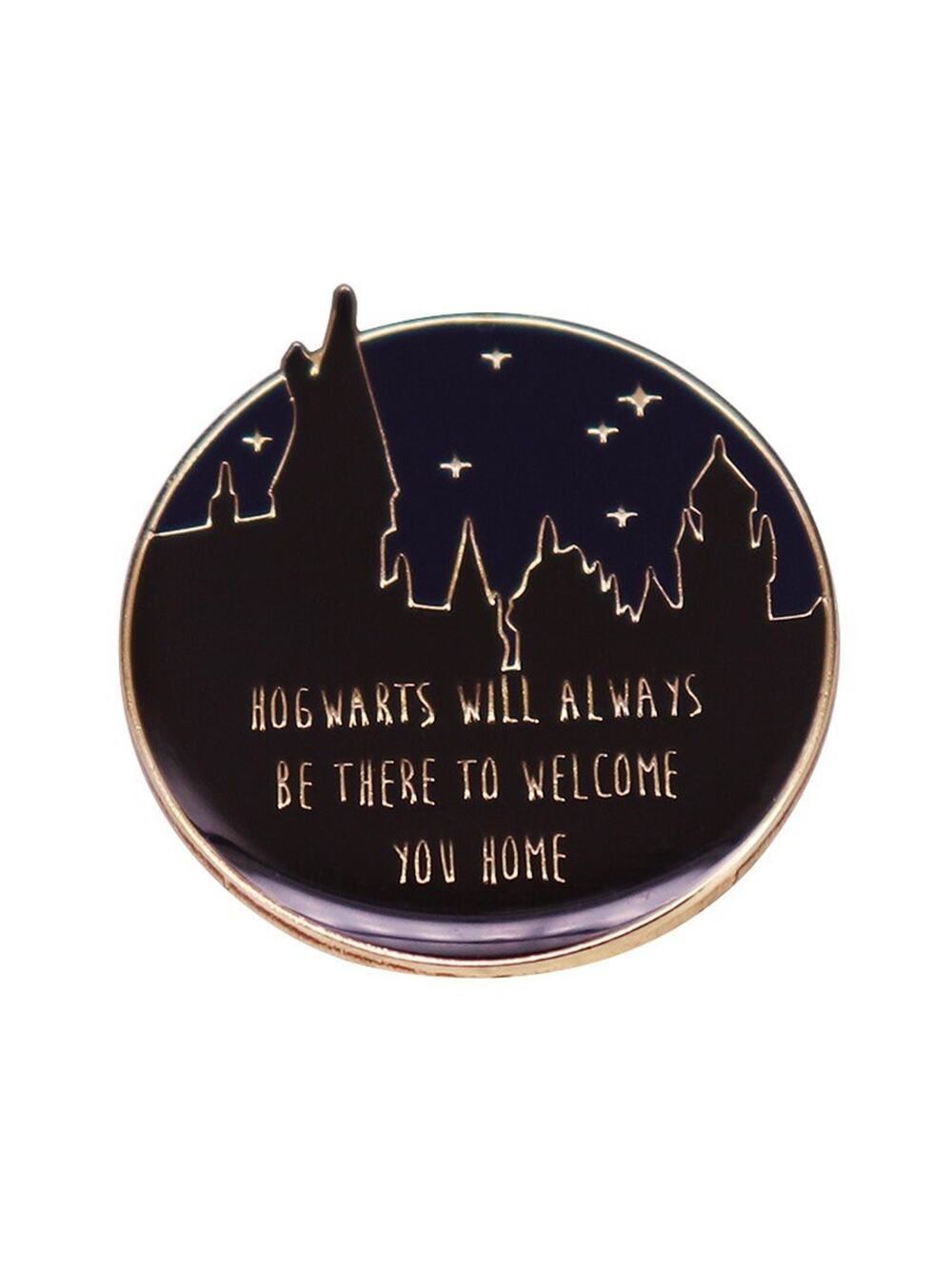 Harry Potter Hogwarts Always Welcome You Enamel Pins 411-1